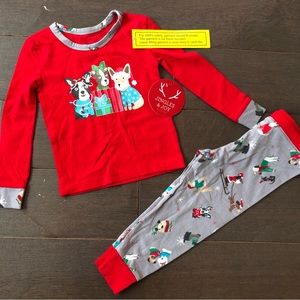 Kids toddler Christmas holiday pajamas